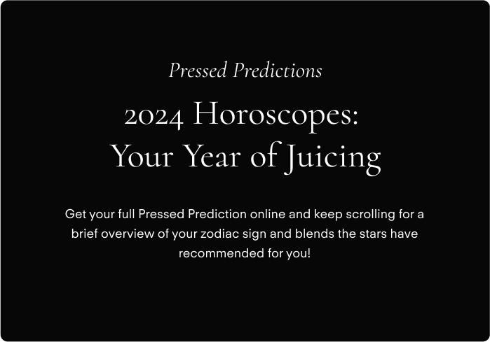 2024 Pressed Predictions: Your Year of Juicing